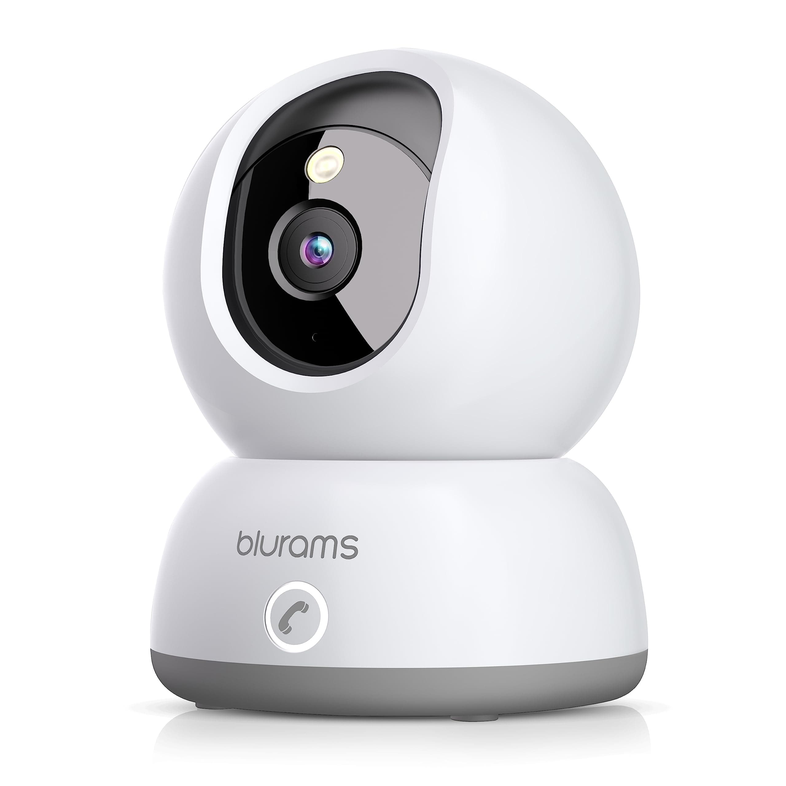 Caméra WiFi Intérieur Blurams 2K & 360°- Vision Nocturne, Audio Bidirectionnel, Compatible Alexa (Via Coupon - Vendeur Tiers)